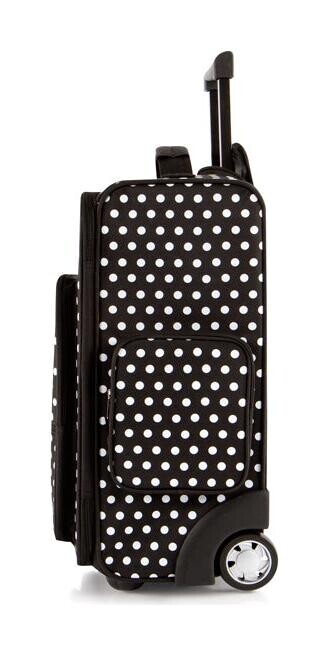 Dětský kufr Heys Kids Fashion Black/White Dots