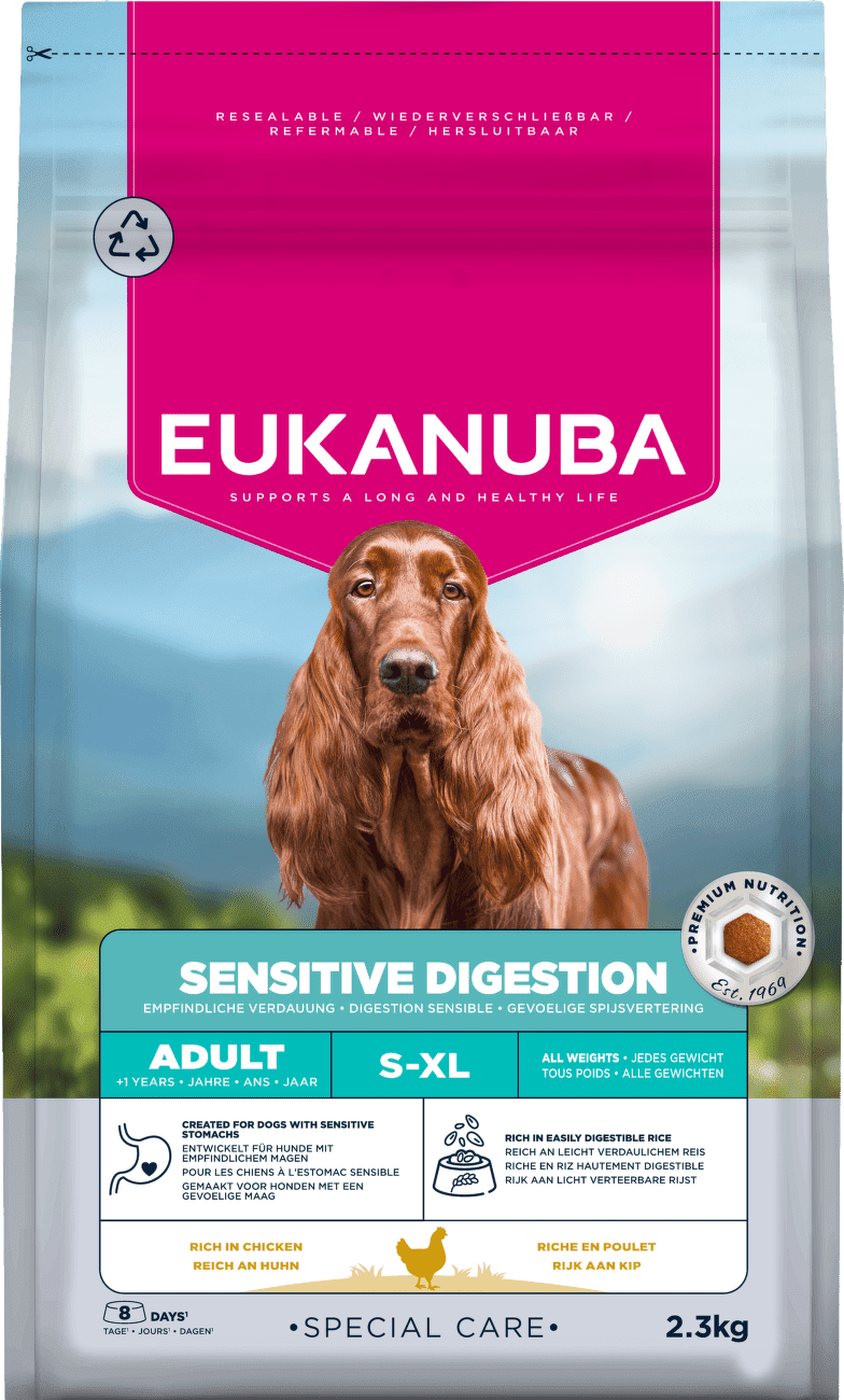 Krmivo Eukanuba Special Care Adult Sensitive Digestion 2,3 kg