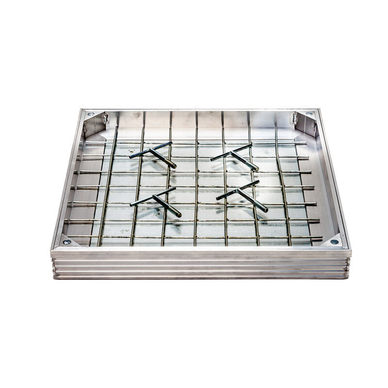 Poklop pro vložení dlažby