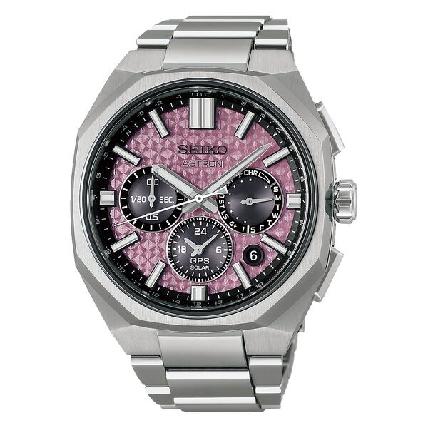 Seiko Astron Dual-Time Chronograph HAB006J1 Crystal Pink Limited Edition