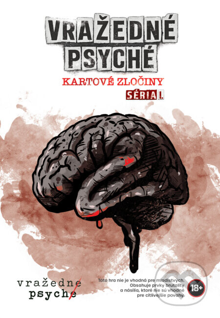 Vražedné psyché – kartové zločiny - Peter Brestovanský, Richard Mažonas, Michal Kozár (ilustrátor)