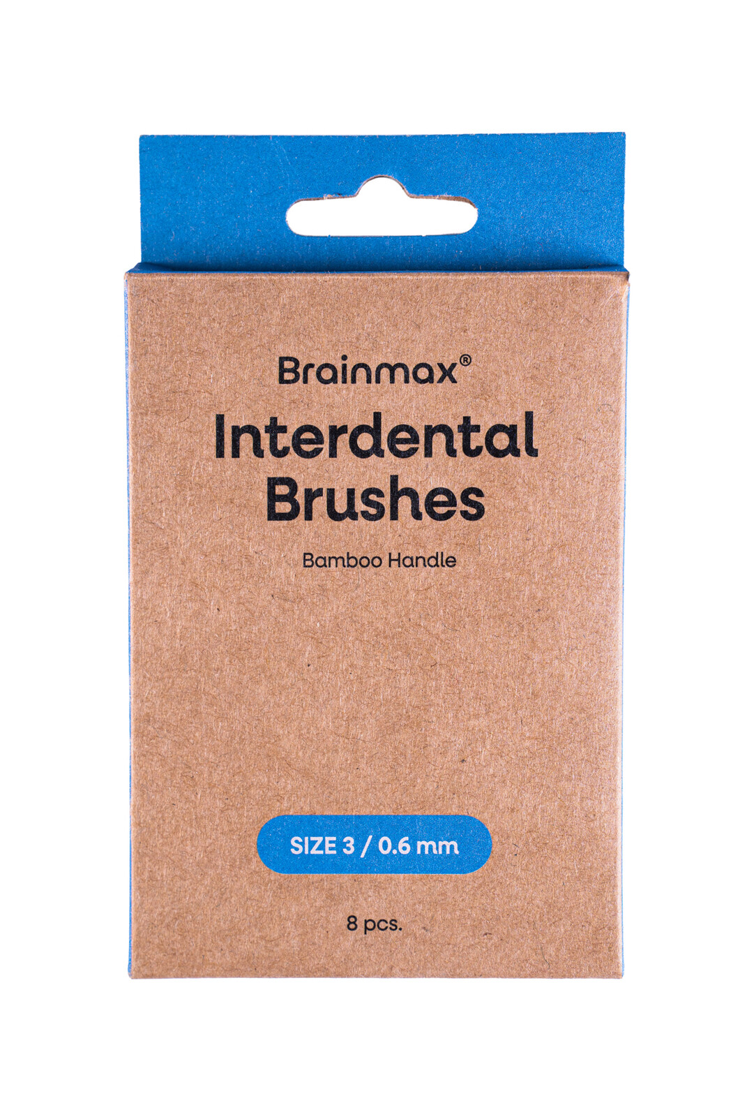 BrainMax BrainMax® Mezizubní kartáčky z bambusu, 8 ks Mezizubní kartáčky: 0,6 mm