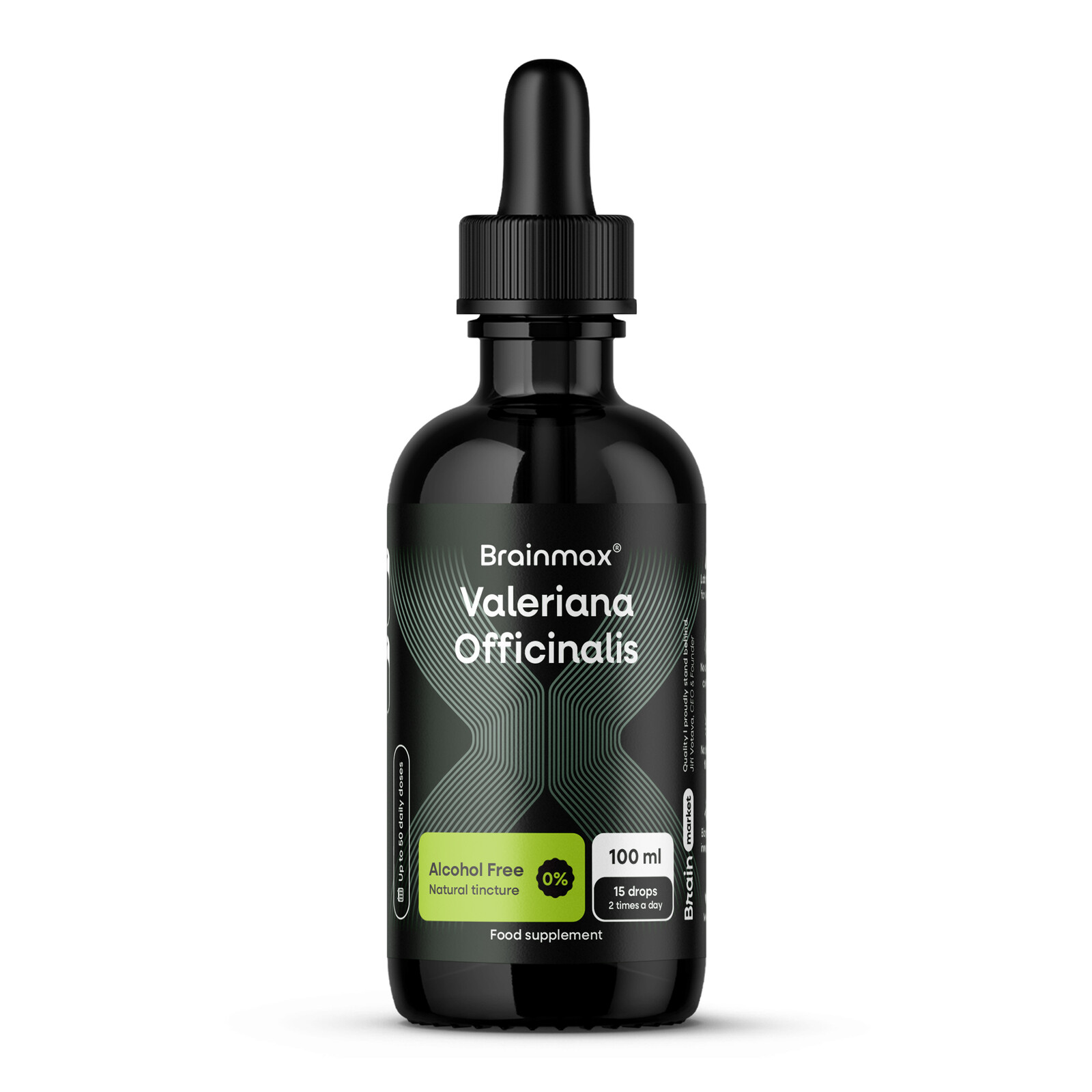 BrainMax BrainMax® Valerian Alcohol Free Tincture, 100 ml