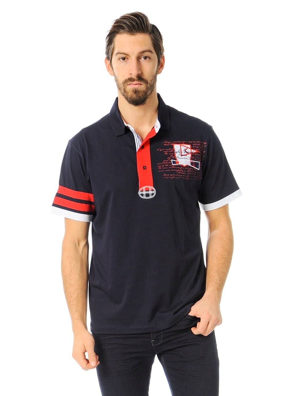 T8507 Dewberry tričko tmavě modré