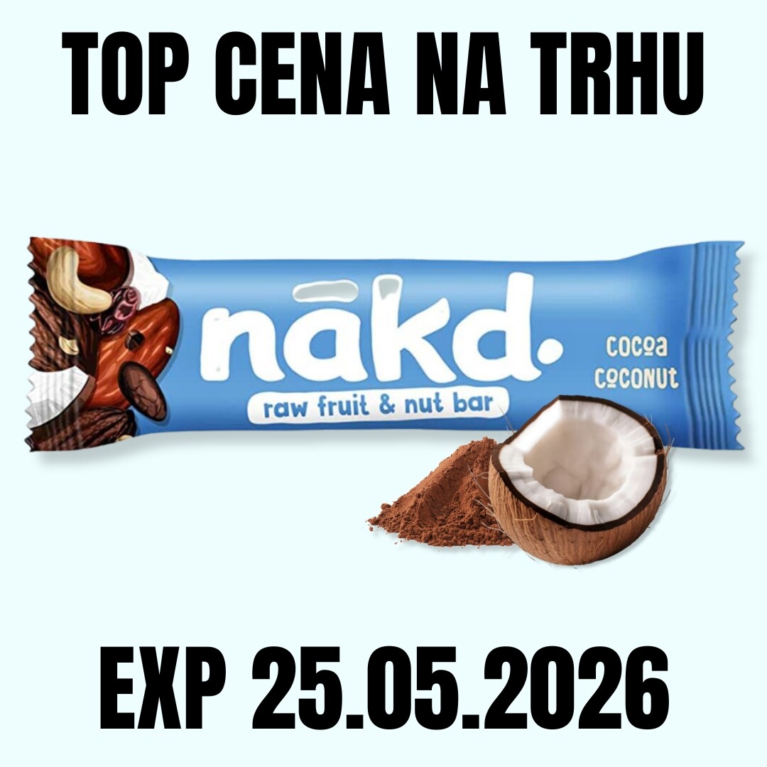 NAKD Cocoa Coconut 35 g EXP 25.05.2026