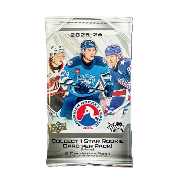 2025-2026 Upper Deck AHL Hockey Hobby Balíček - hokejové karty