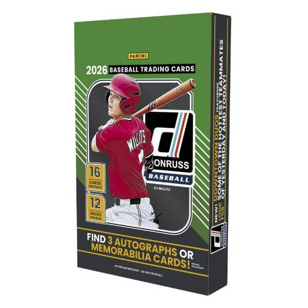 2026 Panini Donruss Baseball Hobby Box