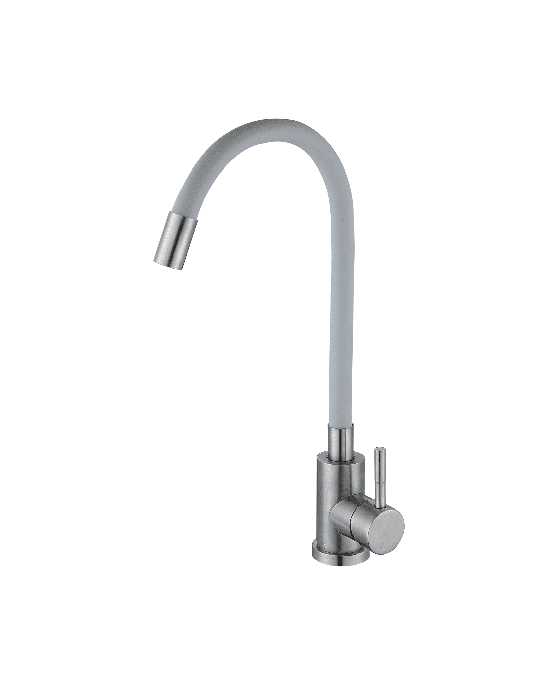 MIXXUS SUS-011 REFL.GRAY stojánková dřezová baterie, flexibilní ramínko, šedá/nerez