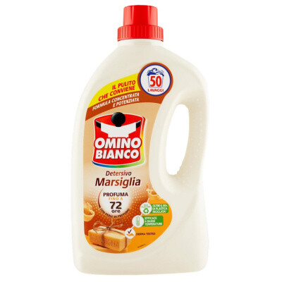 Omino Bianco Marseille prací gel s marseillským mýdlem na vlnu a hedvábí 2 l, 50 dávek