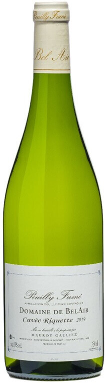 Domaine Bel Air Sauvignon Blanc Pouilly Fumé Cuvée Riquette 2024, Domaine de Bel Air, Pouilly Fumé AOC, Loira