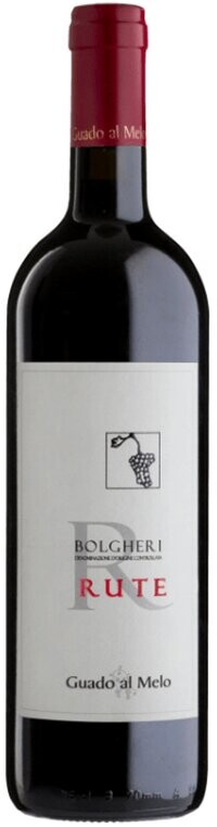 Bolgheri Rosso Rute 2022, Guado al Melo, Bolgheri, Toskánsko