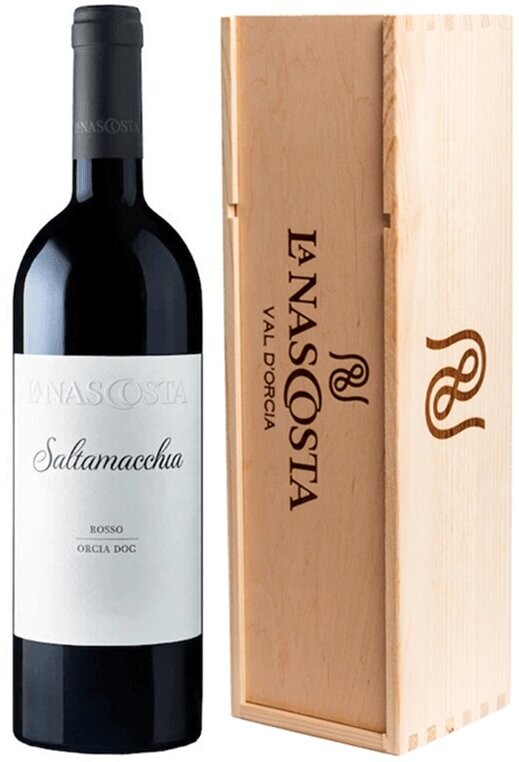 La NasCosta Dárkové balení - Toscano Rosso Saltamacchia 2019, La NasCosta, Toscano IGT