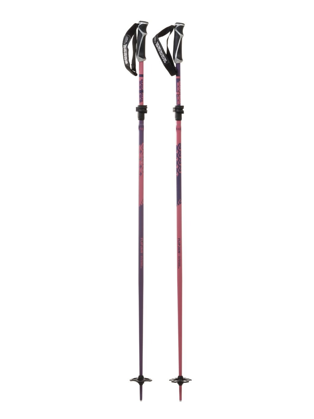 Lyžařské hole K2 Freeride Flipjaw (115 - 135 Cm), Purple