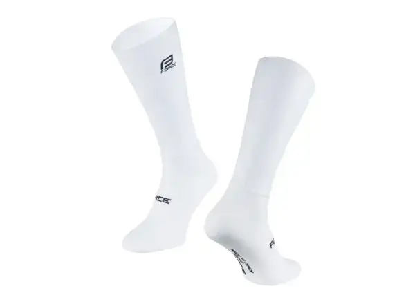 Force Hipper cyklistické ponožky bílá vel. S-M (39-42)
