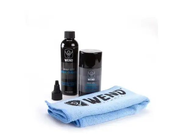 Wend čistič a vosk na řetěz kit černá