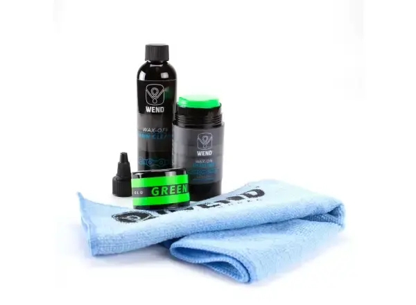 Wend čistič a vosk na řetěz kit zelená