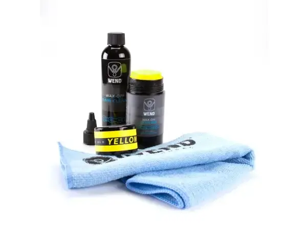 Wend čistič a vosk na řetěz kit žlutá
