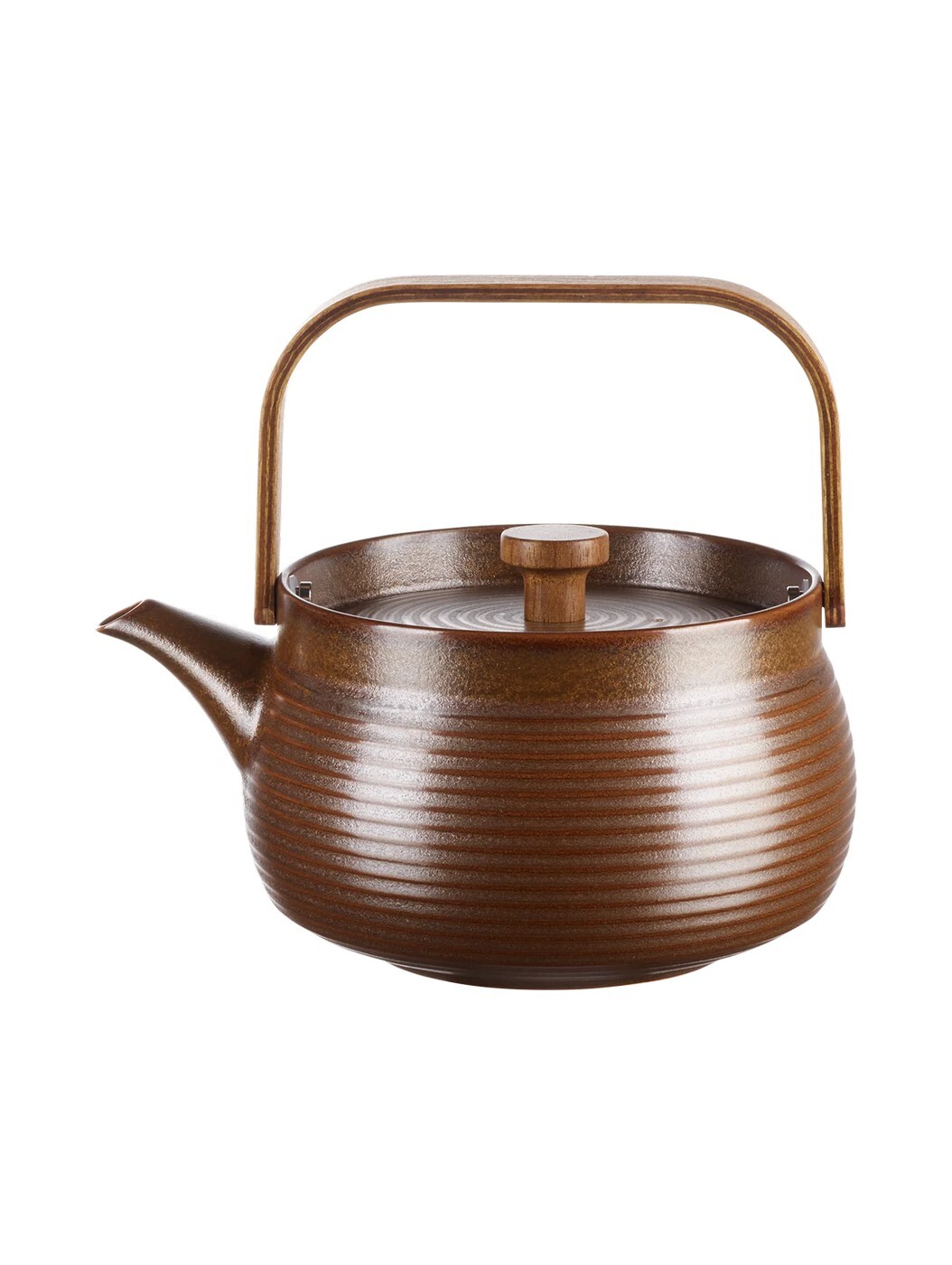 Porcelánová konvice na čaj 0,6 l JAPANDI ASA Selection - hnědá