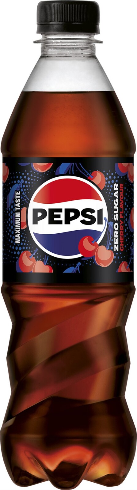 Pepsi Cherry Zero Sugar - pet, 12x 0,5 l