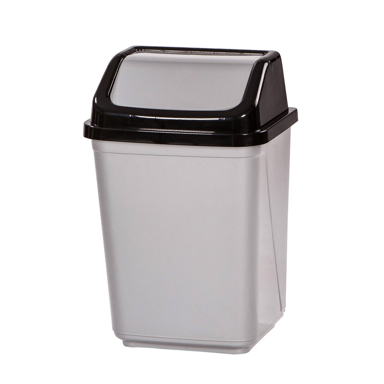 Odpadkový koš Q-Connect - 5 l, stříbrný