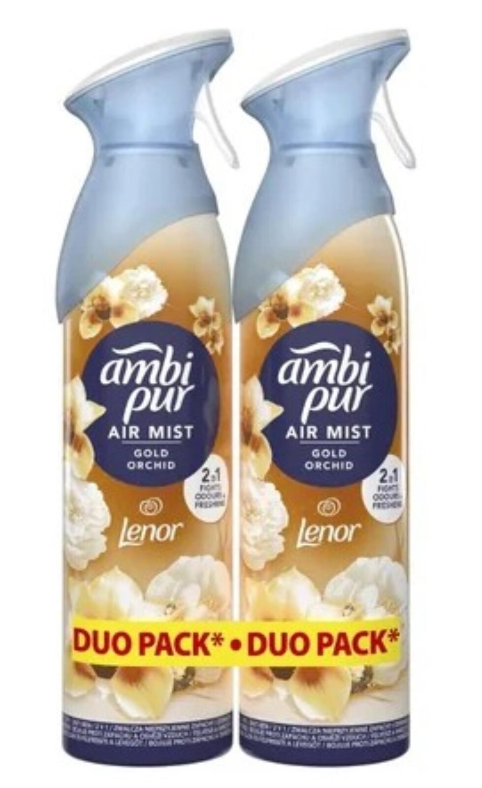 Osvěžovač vzduchu Ambi Pur - Gold orchid, 2x 185 ml