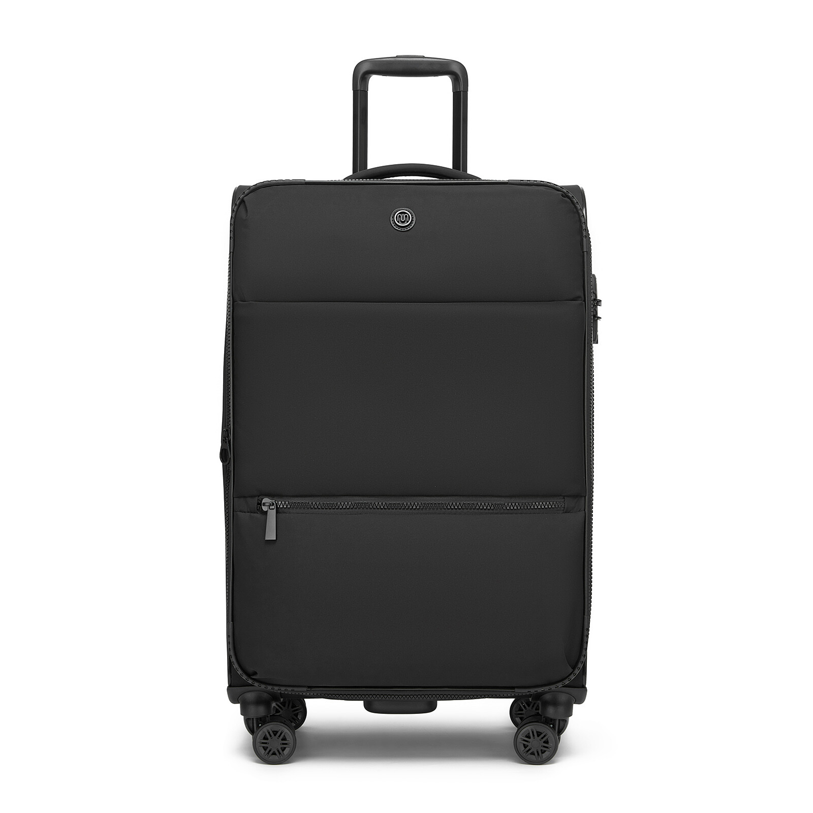 Lehký softshellový kufr Kono 76,5 L - černý