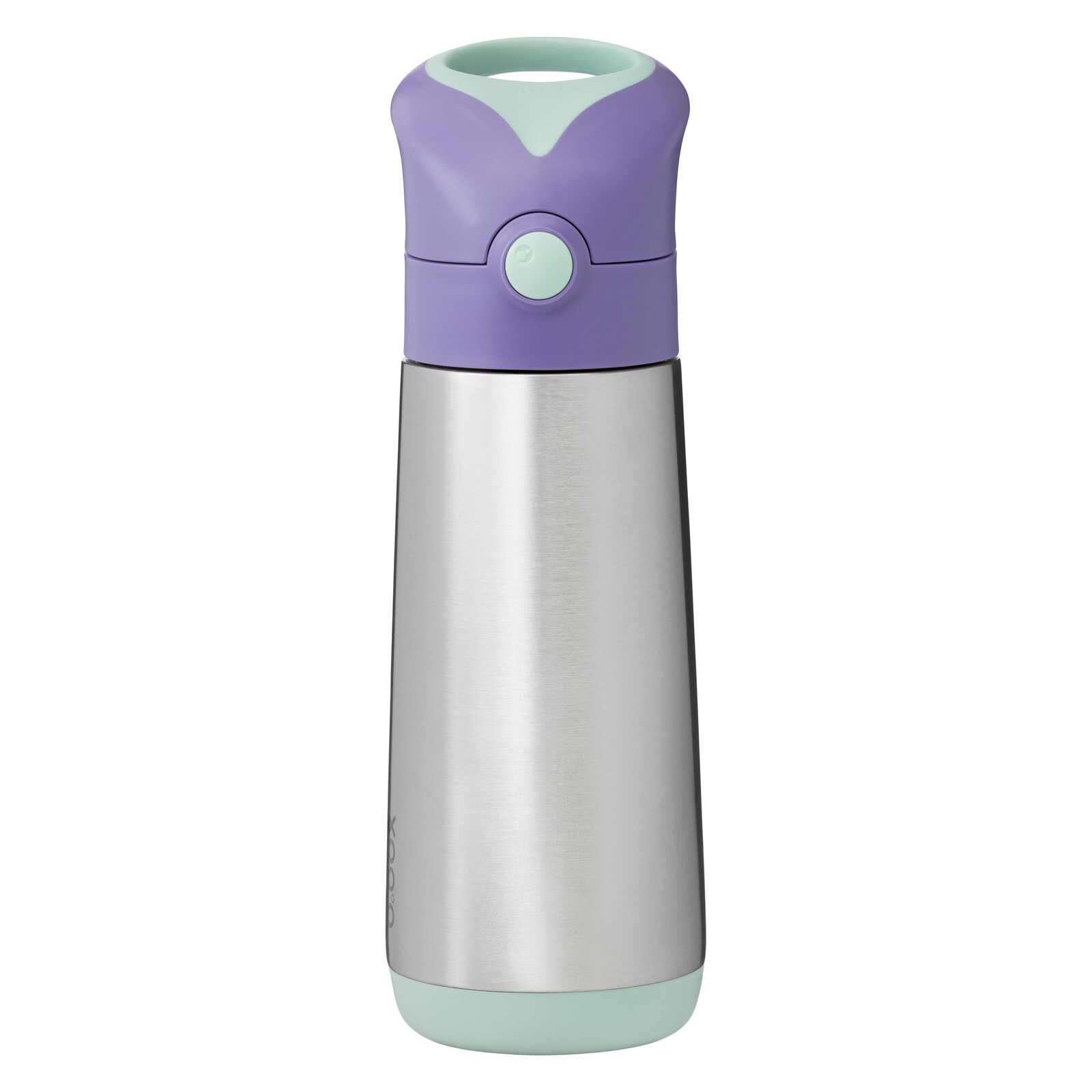 B.box termoska na pití s brčkem 500 ml - Lilac pop