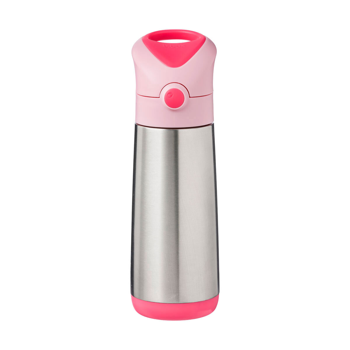 B.box termoska na pití s brčkem 500 ml - Flamingo