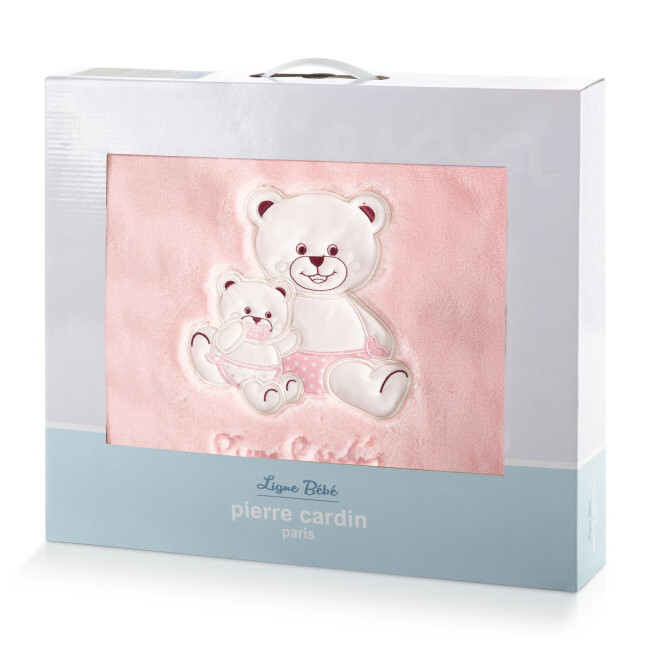 Dětská deka Pierre Cardin BABY 3 růžová