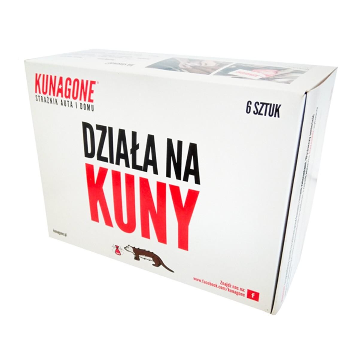 Kunagone Pachový odpuzovač kun a lasic KUNAGONE, set 6 ks