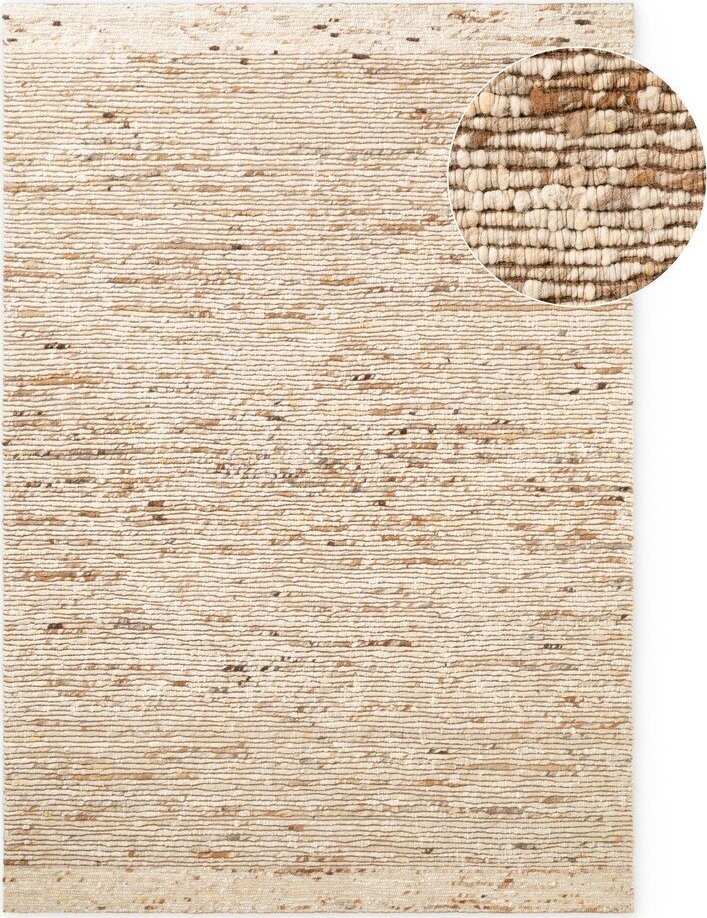 Béžový ručně tkaný vlněný koberec 120x170 cm Bexley Woolwich – Ted Baker