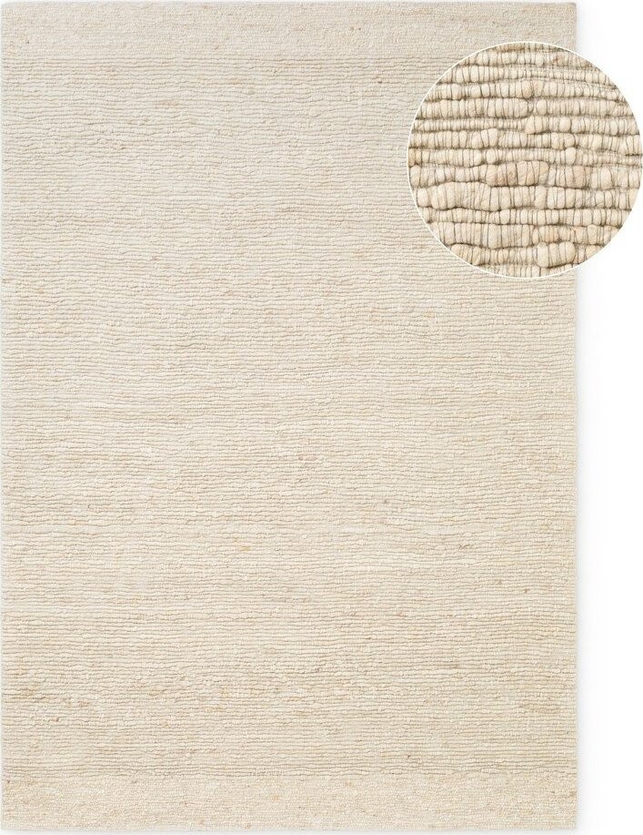 Krémový ručně tkaný vlněný koberec 80x150 cm Bexley Woolwich – Ted Baker