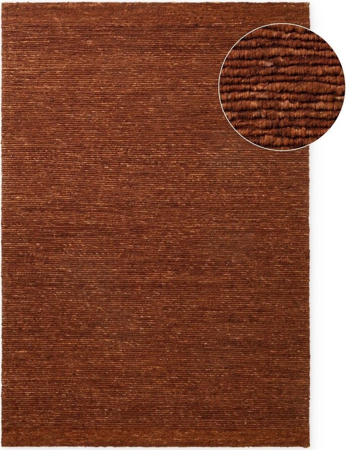 Hnědý ručně tkaný vlněný koberec 160x230 cm Bexley Woolwich – Ted Baker