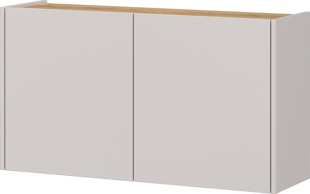 Krémová závěsná skříňka v dekoru dubu 93x52x29 cm Libbiano – Germania