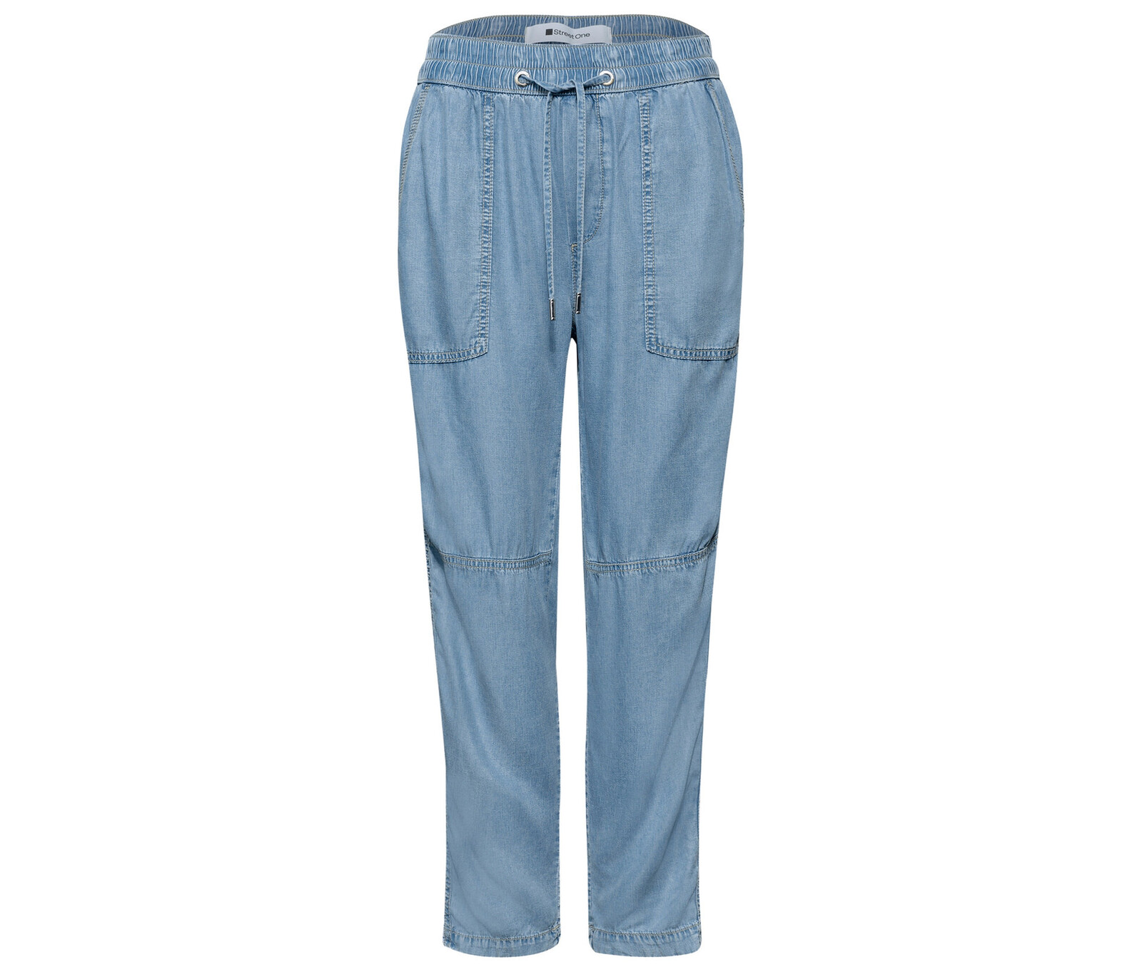 Kalhoty joggpant Street One - pro ženy - vel. 36 - barva: modrá