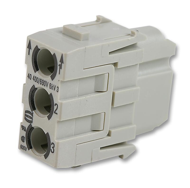 Harting 09 14 003 3102 Insert, Female, Hanc, Crimp, 3Way