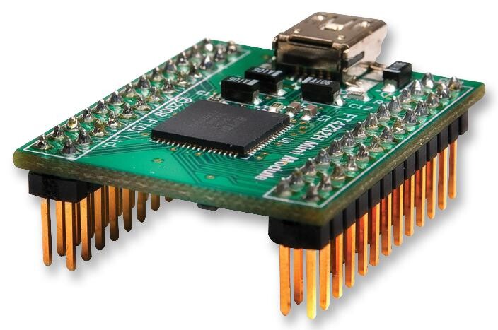 Ftdi (Future Technology Devices International, Ltd.) Ft4232H Mini Module Mini Module, Usb - Serial Comm Interface