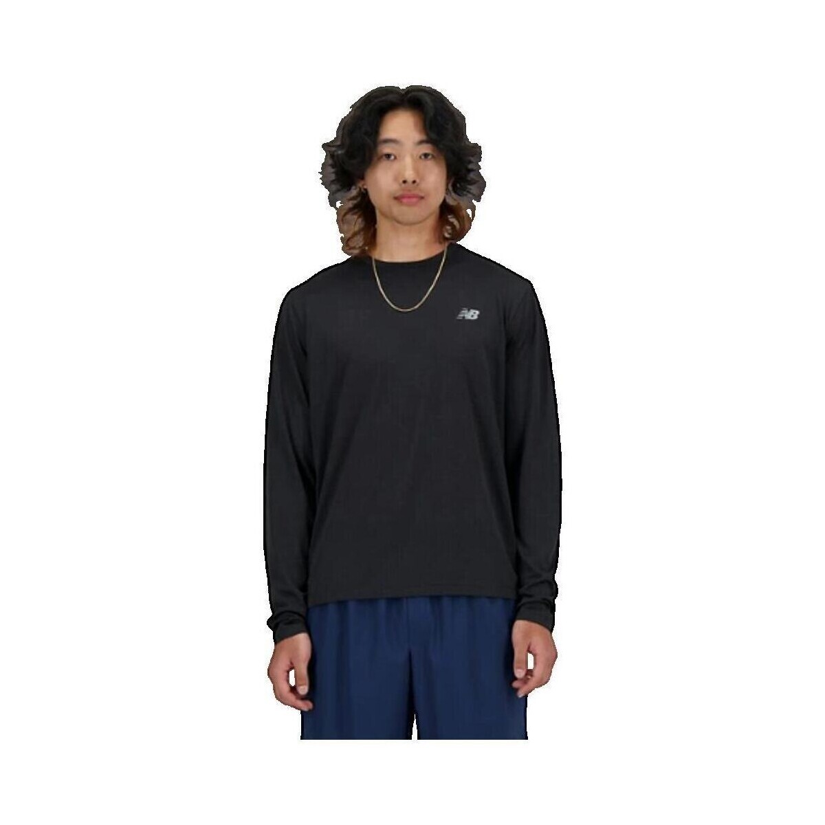New Balance  T-shirt New Balance Athletics Noir  Černá