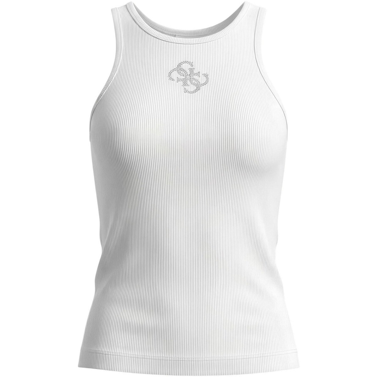 Guess  SL ROUND NK GUENDALINA TOP W6RP39 KD092  Bílá