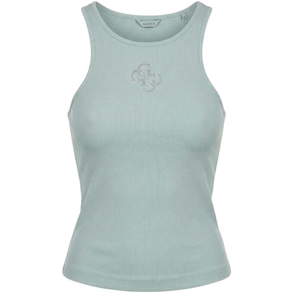 Guess  SL ROUND NK GUENDALINA TOP W6RP39 KD092  Zelená