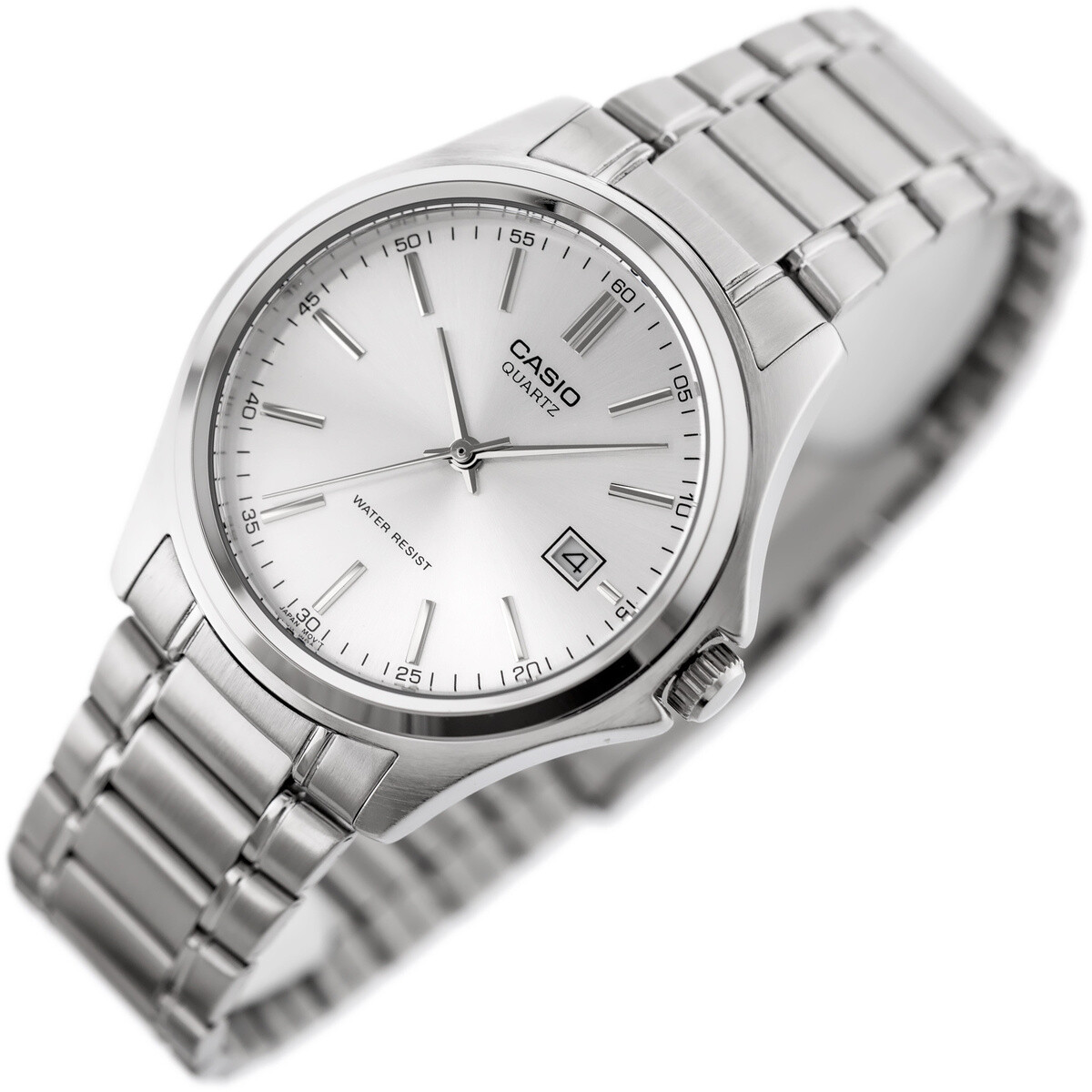 Casio  Pánské analogové hodinky Kirr stříbrná  Stříbrná