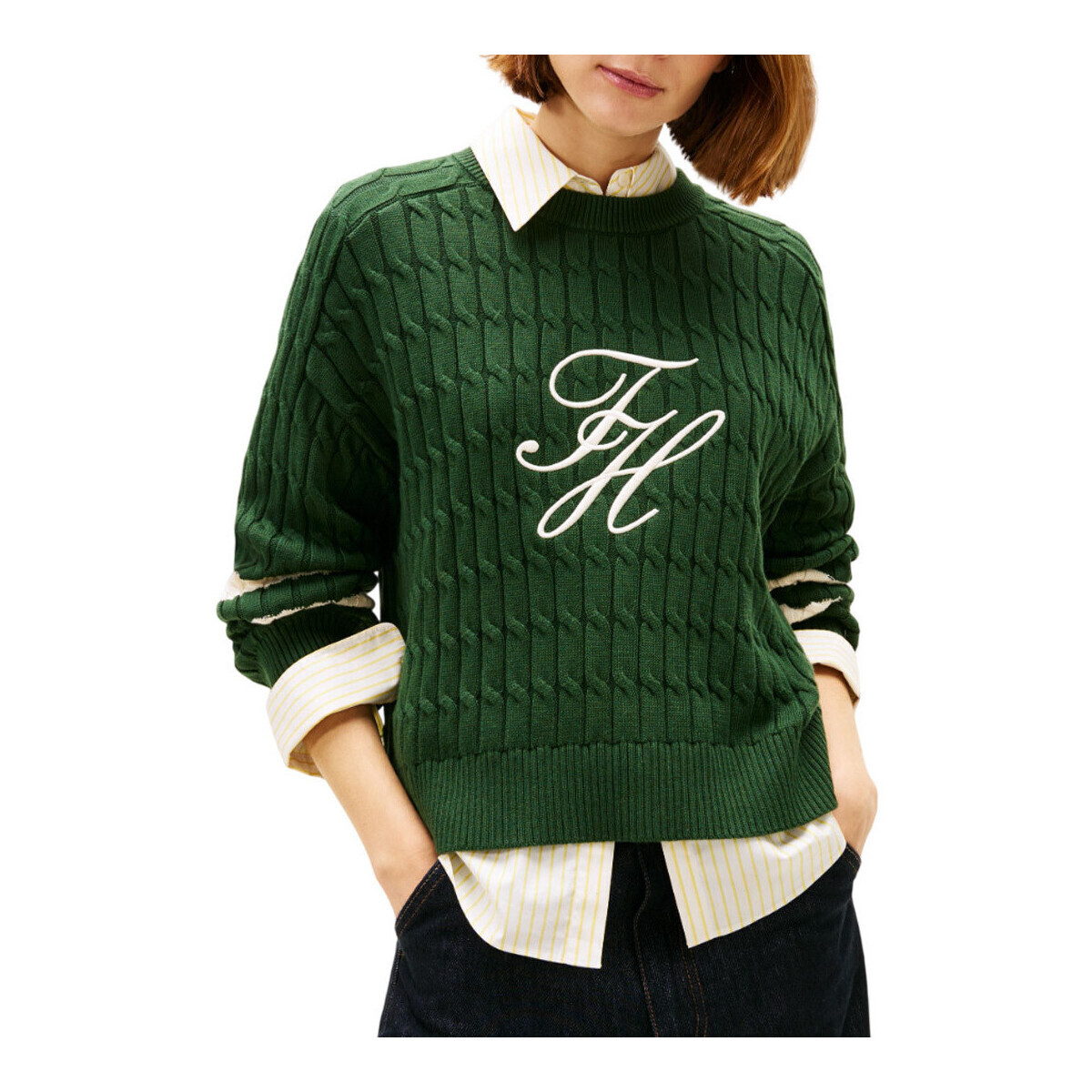 Tommy Hilfiger  WW0WW47633  Zelená