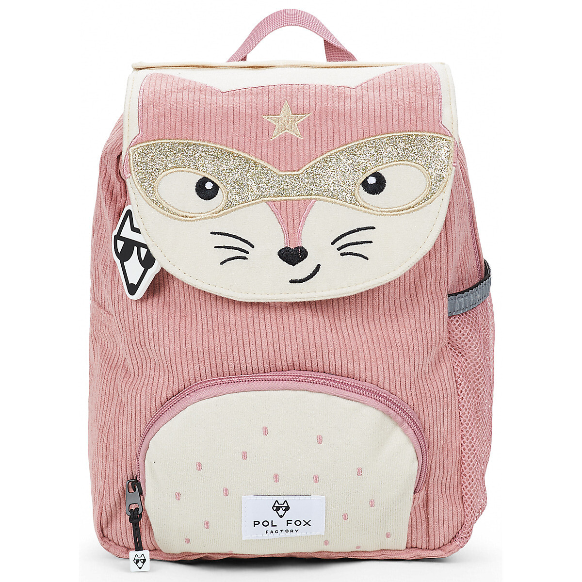 Pol Fox  SAC A DOS BABY LITTLE FOX  Růžová