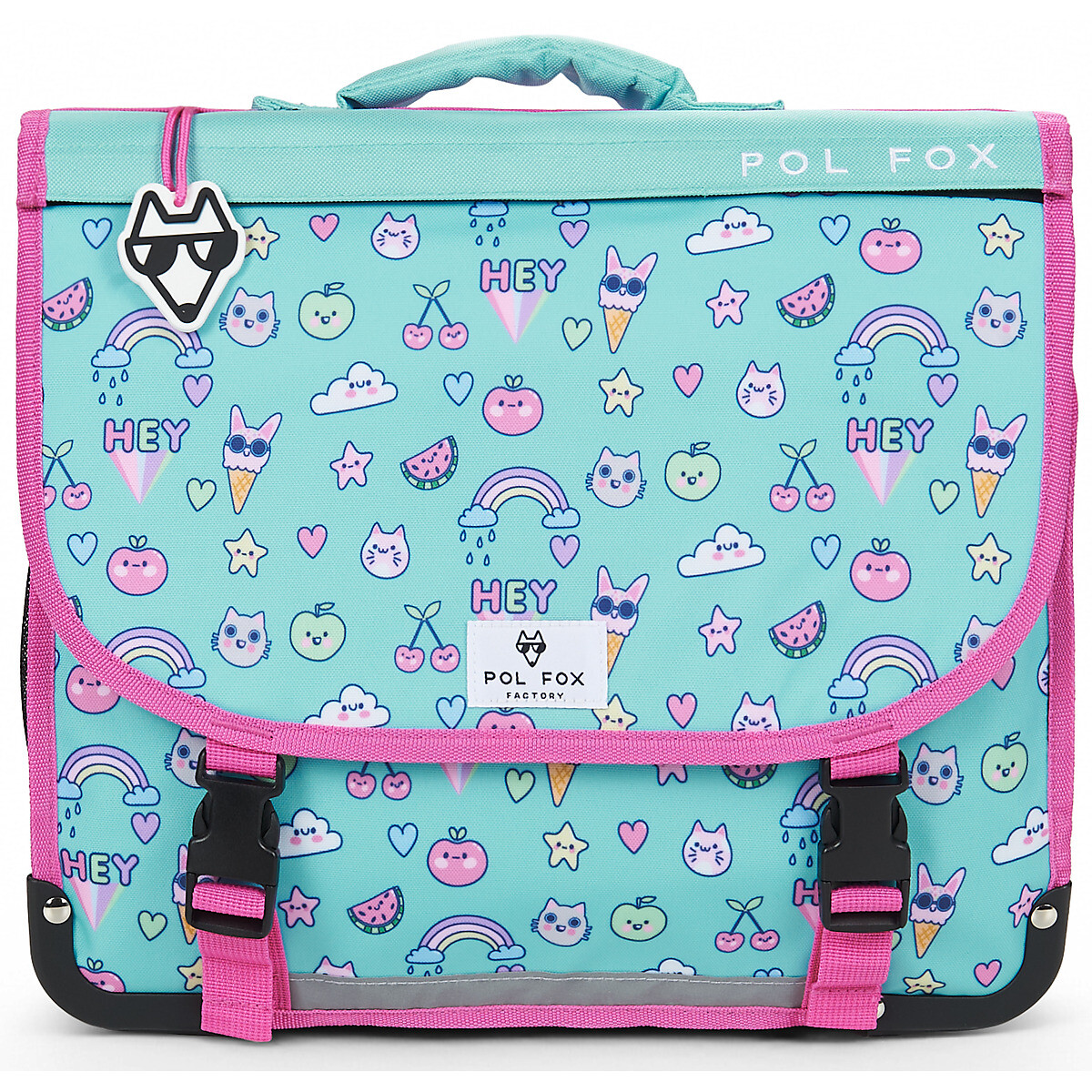 Pol Fox CARTABLE 38 CM KAWAI Modrá