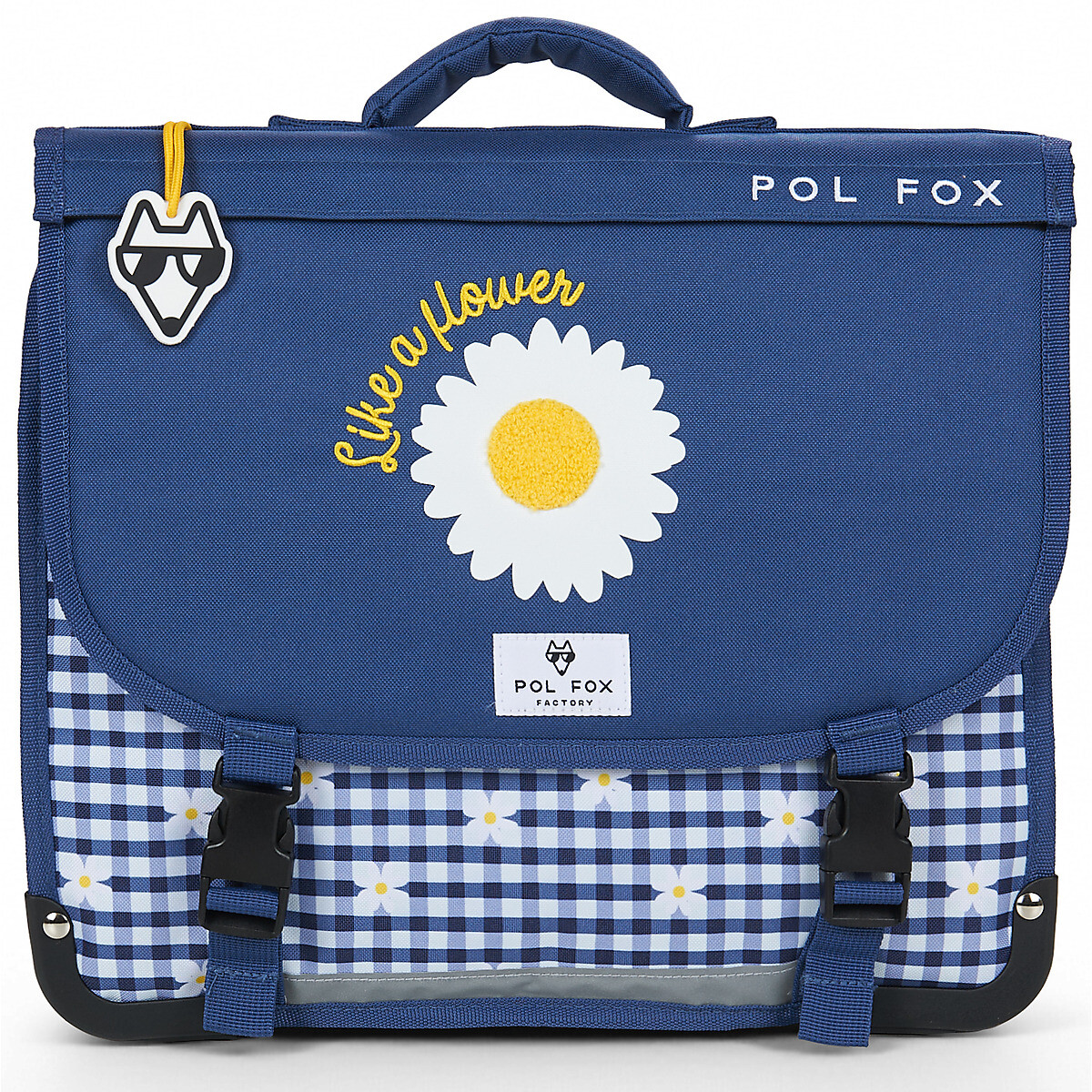 Pol Fox CARTABLE 38 CM DAISY Tmavě modrá