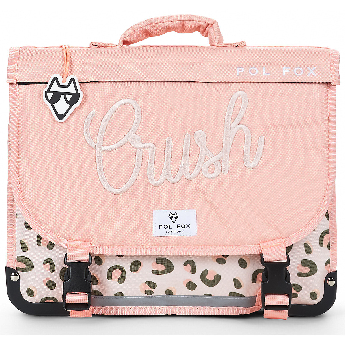 Pol Fox CARTABLE 38 CM CRUSH Růžová