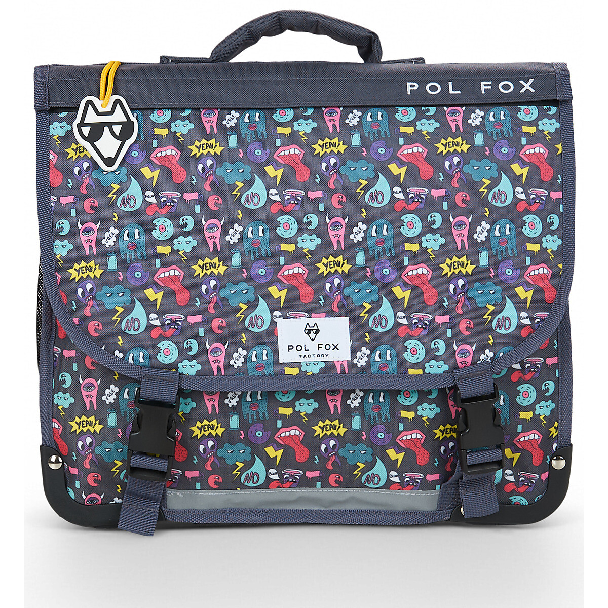 Pol Fox  CARTABLE 38 CM RIDER  ruznobarevne