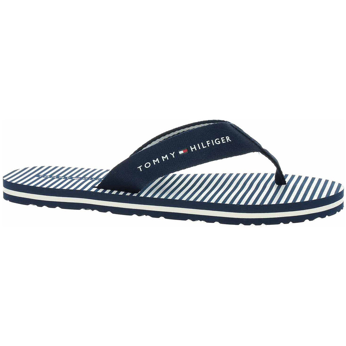 Tommy Hilfiger  dámské plážové FW0FW09192 C7G Preppy Navy  Modrá