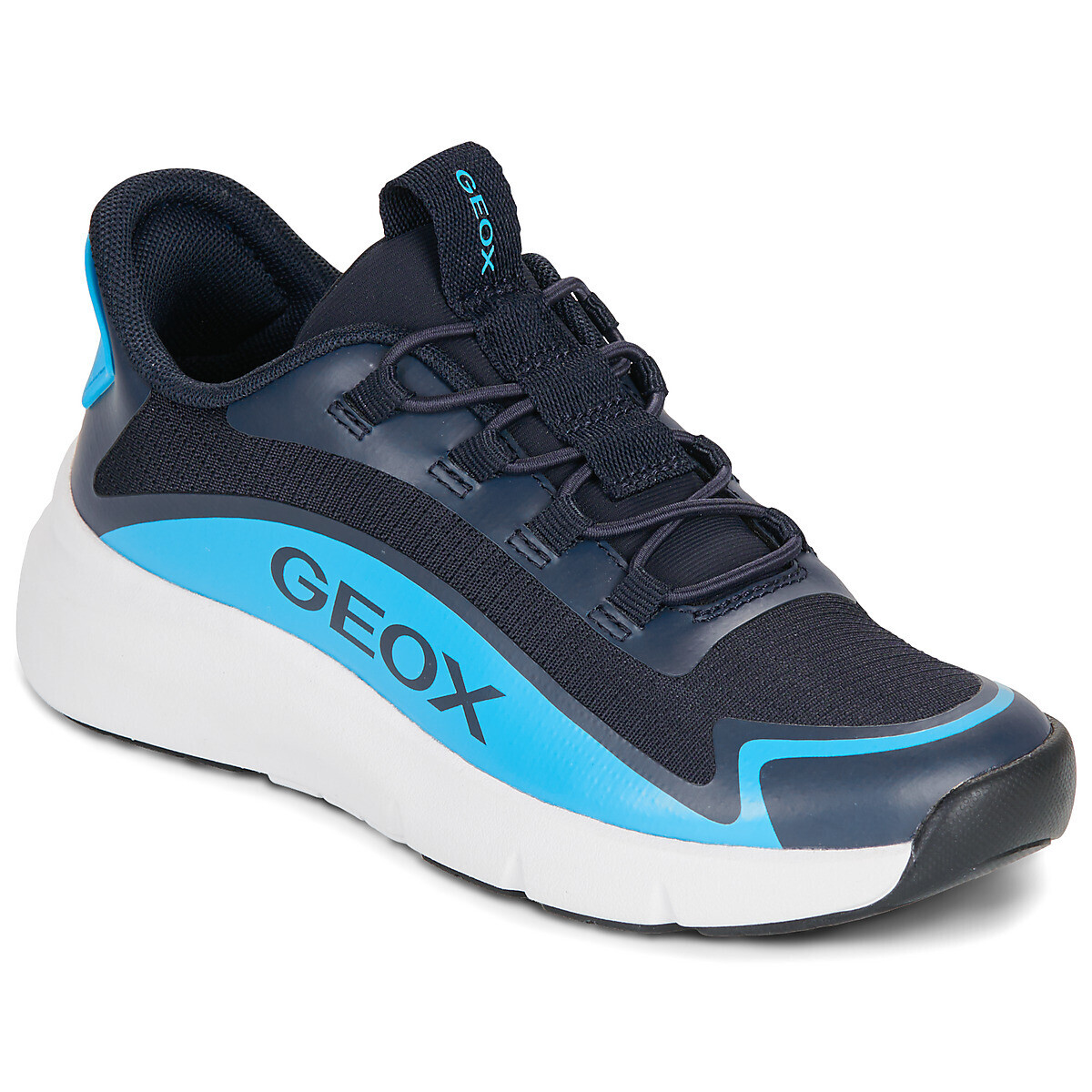 Geox  J PRO-RAN FAST IN BOY  Tmavě modrá