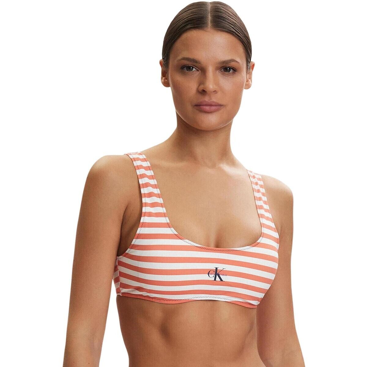 Calvin Klein Jeans  BRALETTE LV00Q61100  Oranžová
